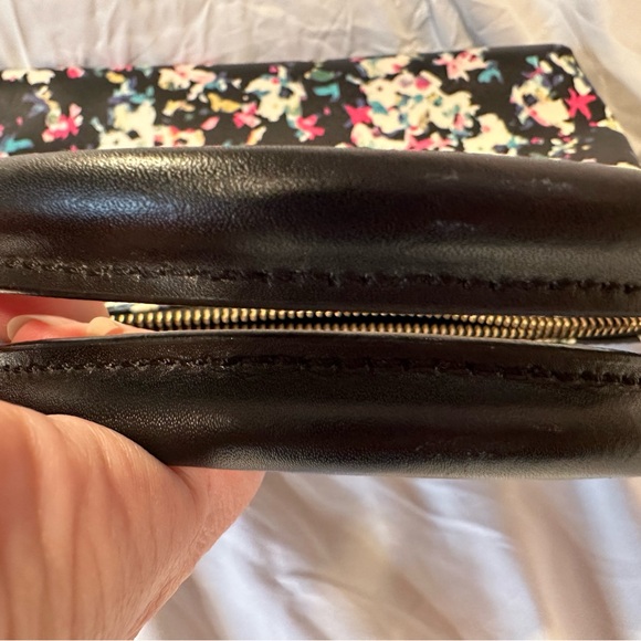 Kate Spade Black Floral Brightwater Dr Rachelle Satchel - Picture 9 of 16